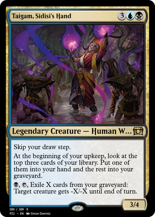 Taigam, Sidisi's Hand (pz2)