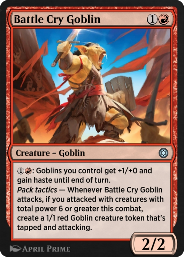 Battle Cry Goblin (hbg)