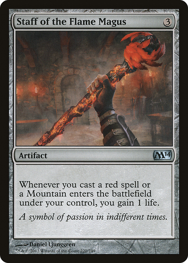 Staff of the Flame Magus (m14)