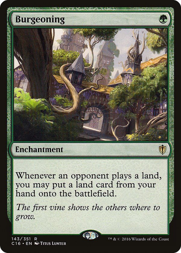 Burgeoning (c16)