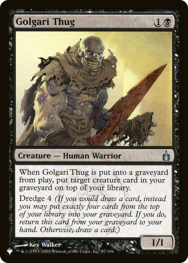 Golgari Thug (plst)