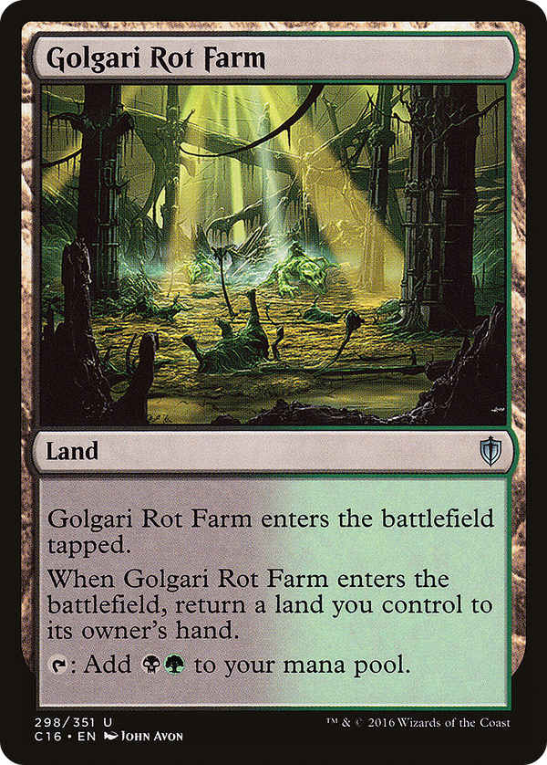 Golgari Rot Farm (c16)