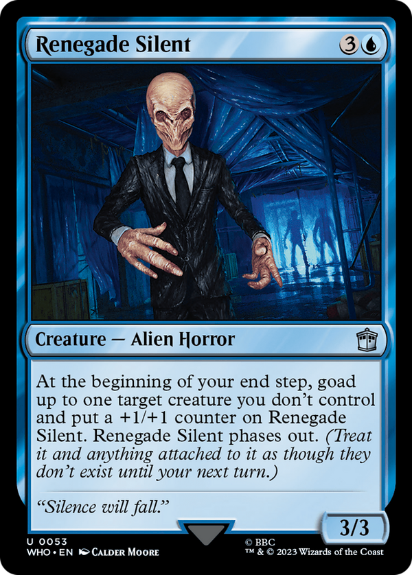 Renegade Silent (who)