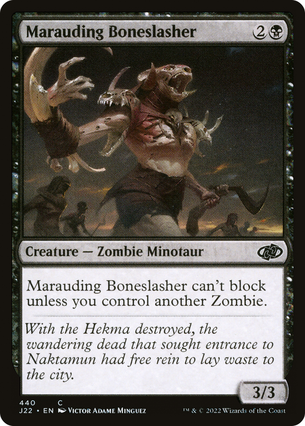 Marauding Boneslasher (j22)