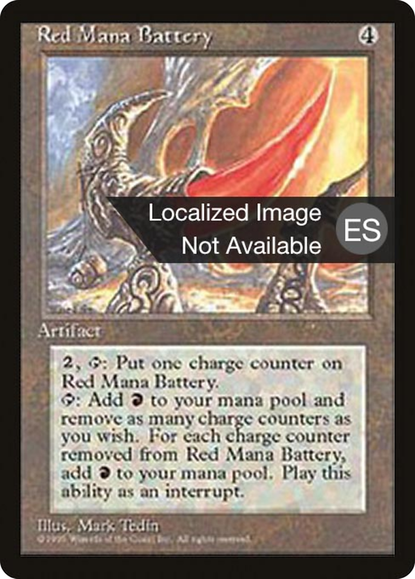 Red Mana Battery (4bb)