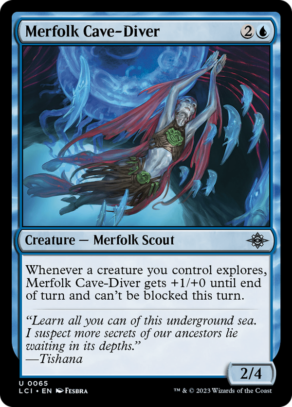 Merfolk Cave-Diver (lci)