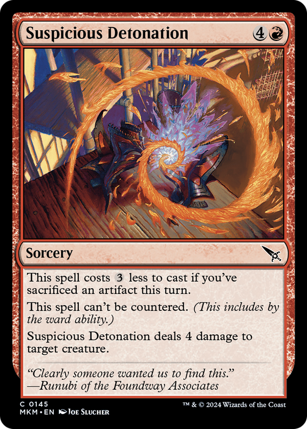 Suspicious Detonation (mkm)