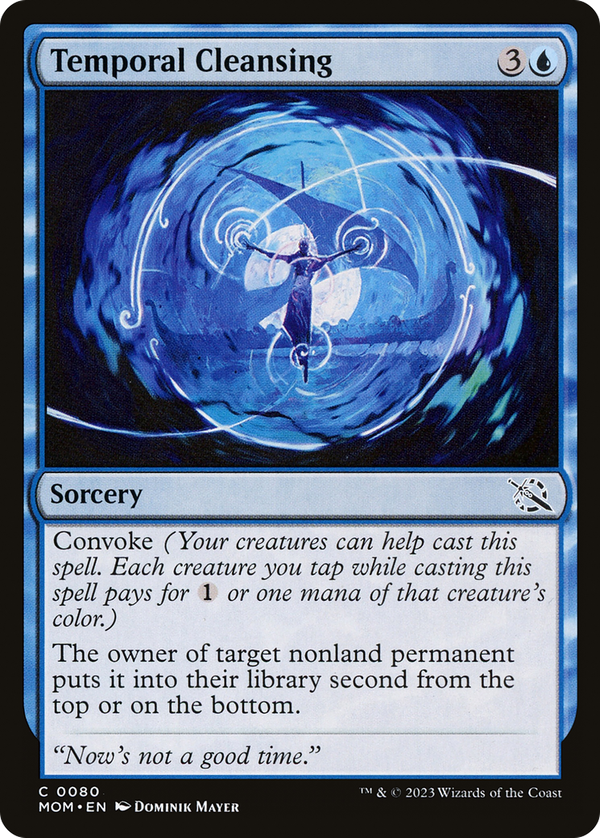 Temporal Cleansing (mom)