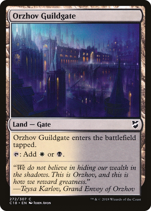 Orzhov Guildgate (c18)