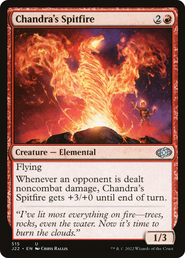 Chandra's Spitfire (j22)