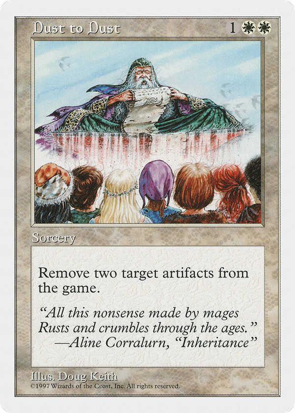 Dust to Dust (5ed)