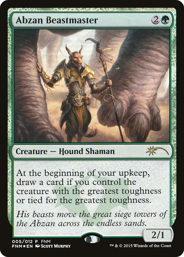 Abzan Beastmaster (f15)