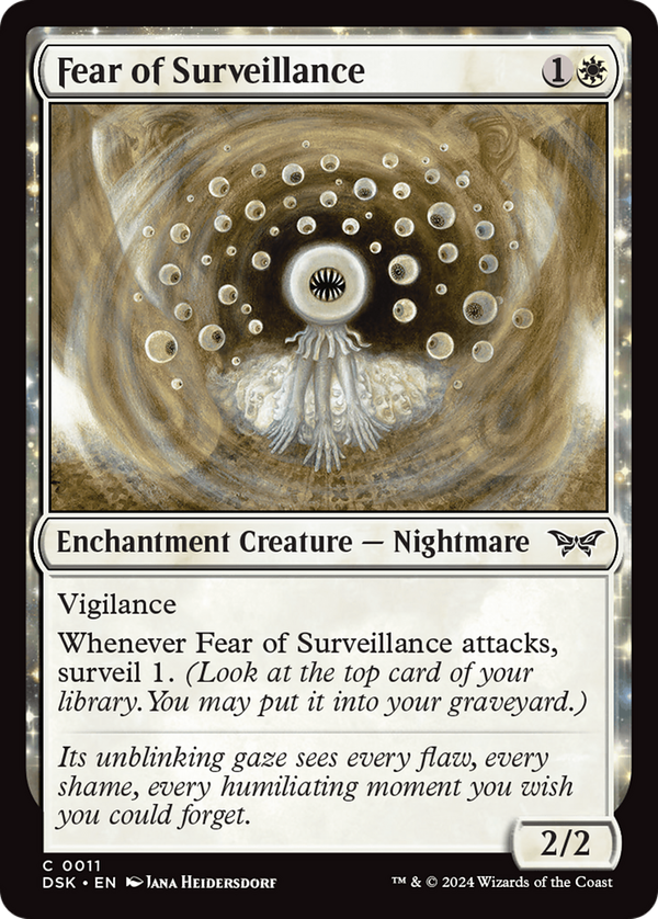 Fear of Surveillance (dsk)
