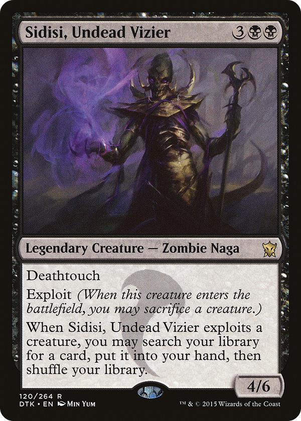 Sidisi, Undead Vizier (dtk)