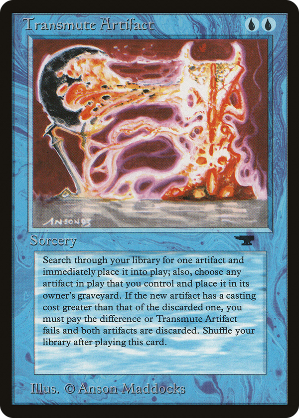 Transmute Artifact (atq)