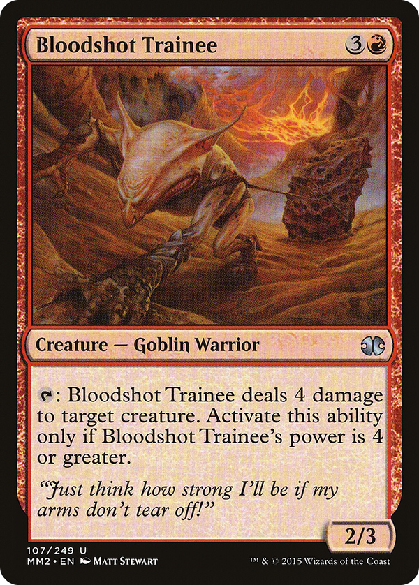 Bloodshot Trainee (mm2)