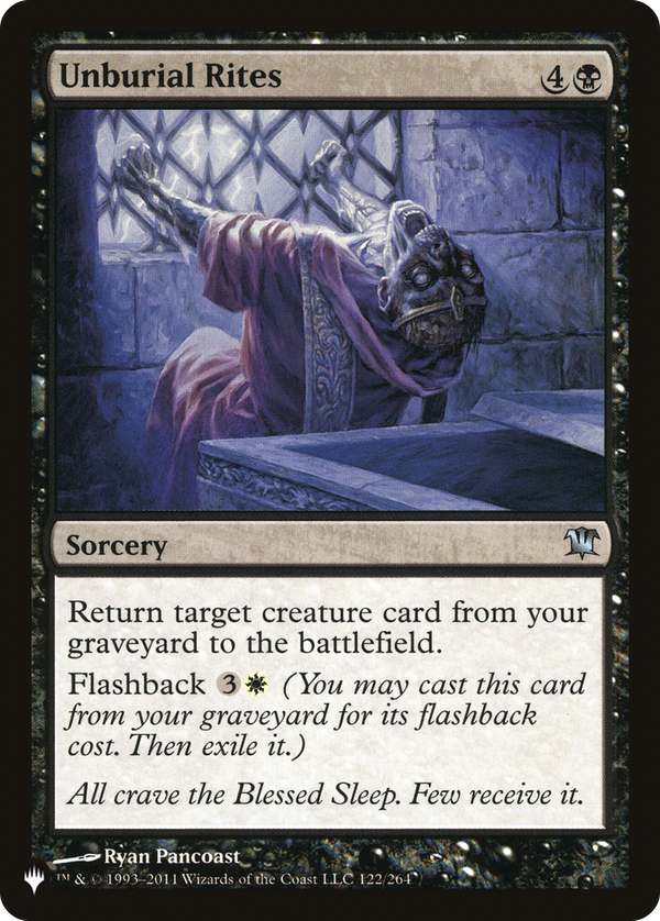 Unburial Rites (plst)