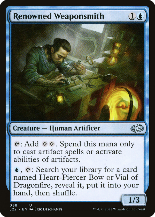 Renowned Weaponsmith (j22)