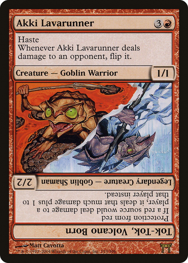 Akki Lavarunner // Tok-Tok, Volcano Born (chk)