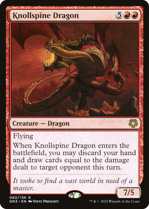 Knollspine Dragon (gn3)