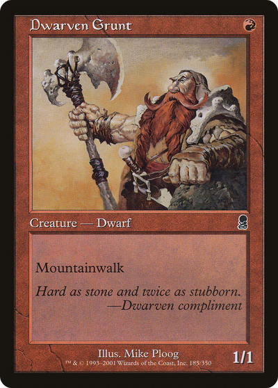 Dwarven Grunt