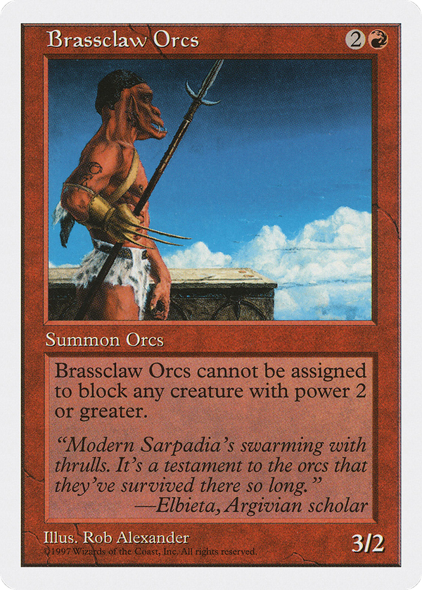 Brassclaw Orcs (5ed)