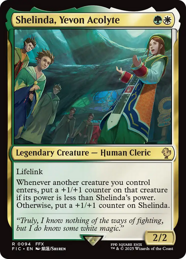 Shelinda, Yevon Acolyte (fic)