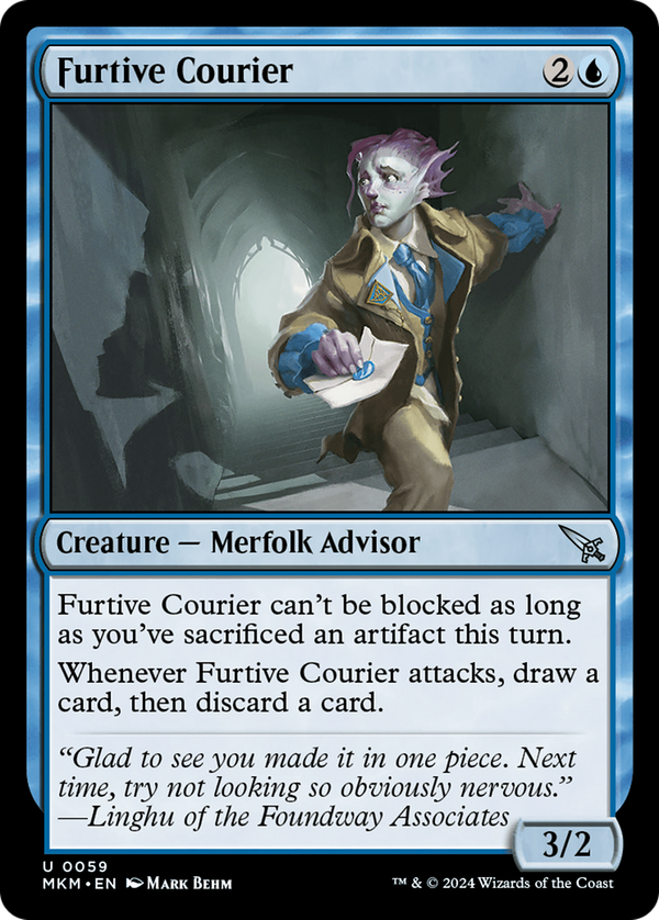 Furtive Courier (mkm)