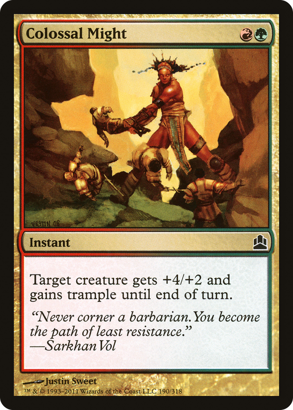 Colossal Might (cmd)
