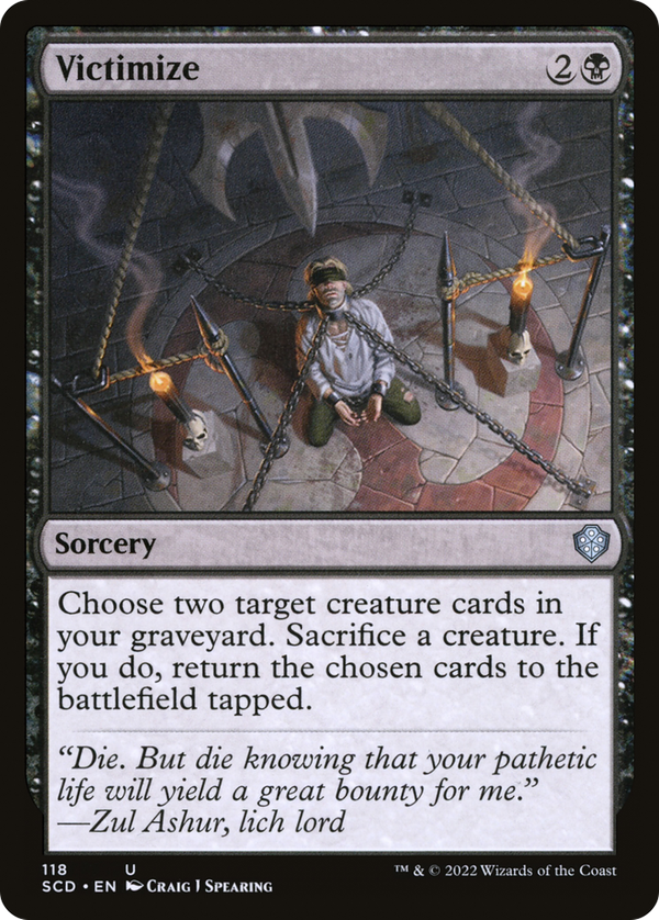 Victimize (scd)