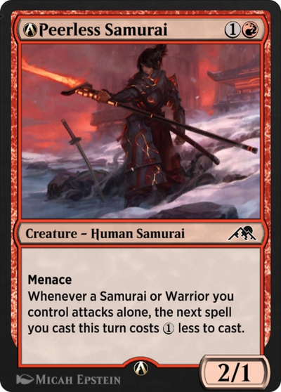 A-Peerless Samurai