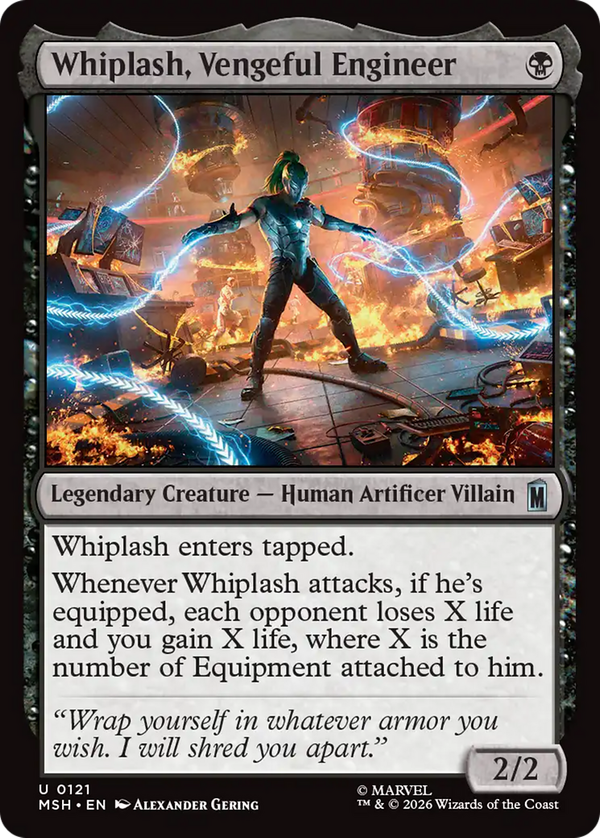 Whiplash, Vengeful Engineer (msh)
