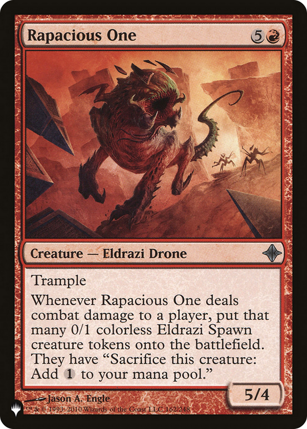 Rapacious One (plst)