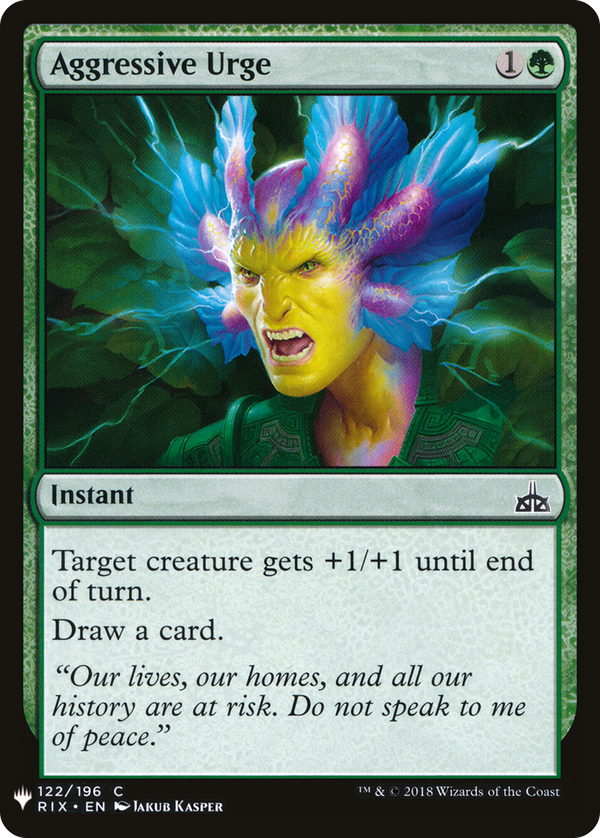 Aggressive Urge (plst)