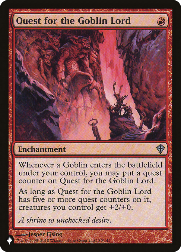 Quest for the Goblin Lord (plst)
