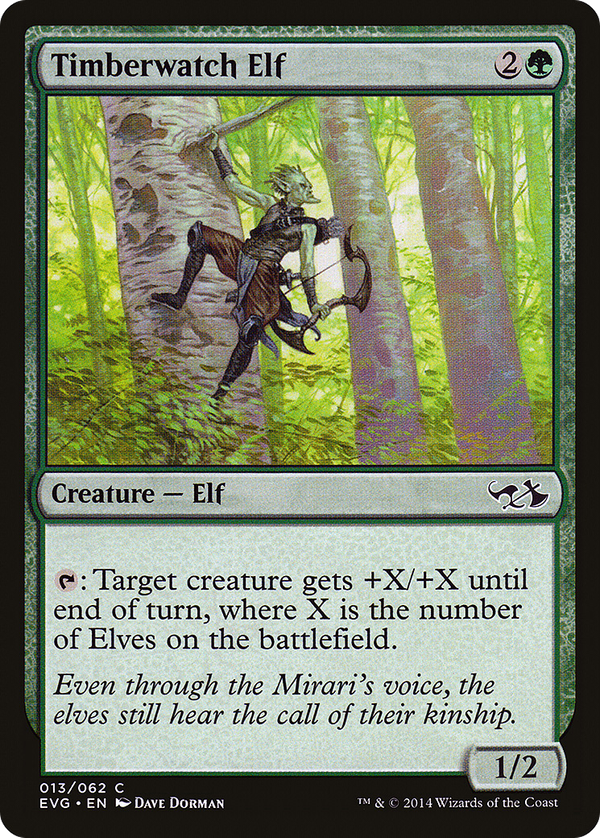 Timberwatch Elf (evg)
