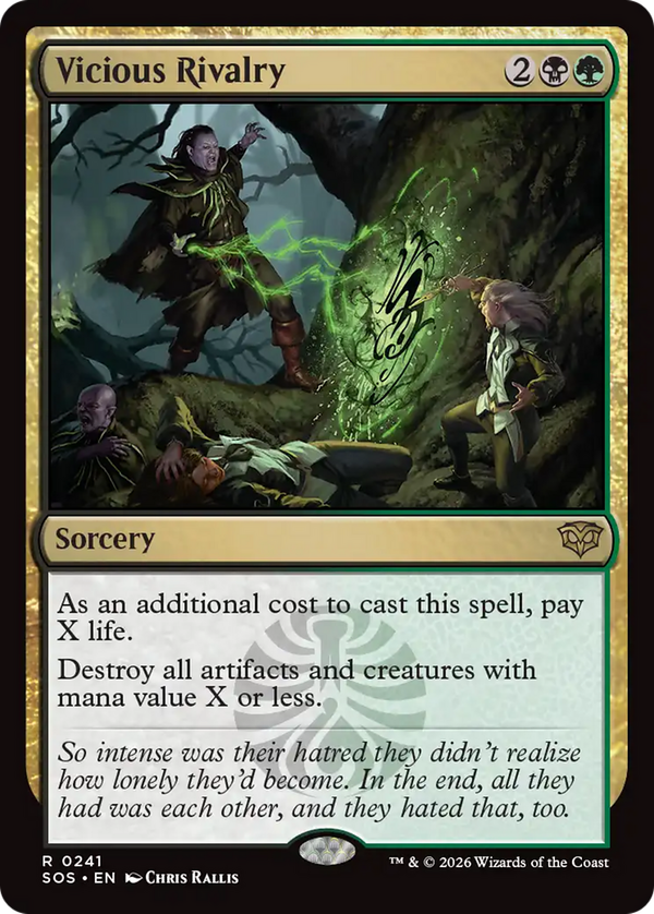 Vicious Rivalry (sos)