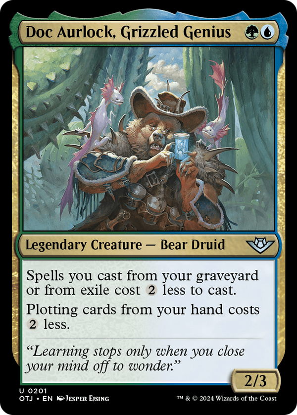 Doc Aurlock, Grizzled Genius (otj)