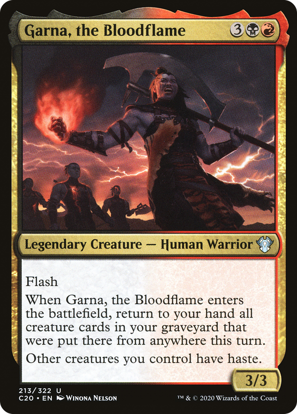 Garna, the Bloodflame (c20)