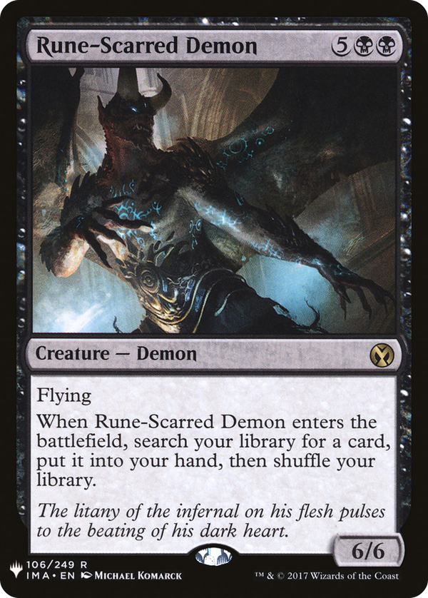 Rune-Scarred Demon (plst)