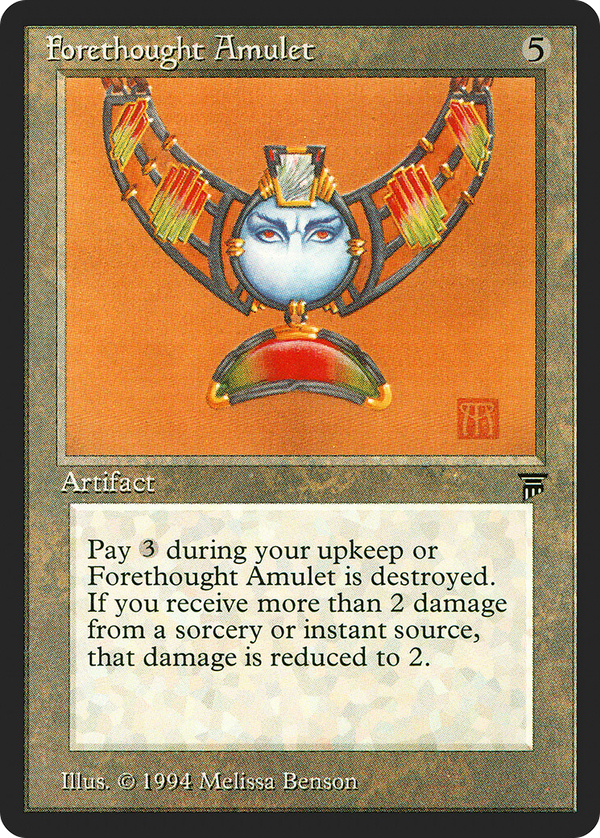 Forethought Amulet (leg)