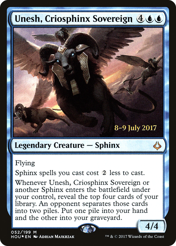 Unesh, Criosphinx Sovereign (phou)