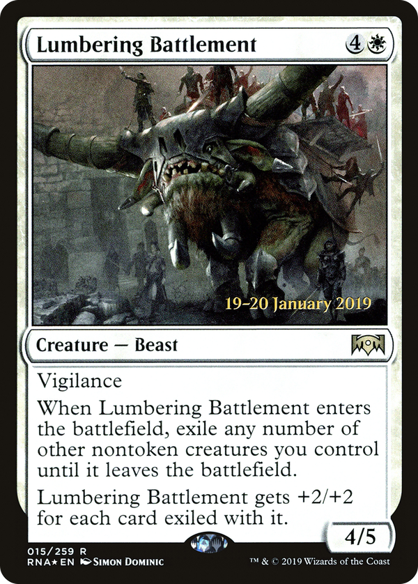 Lumbering Battlement (prna)
