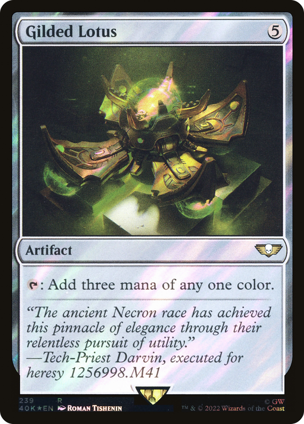 Gilded Lotus (40k)
