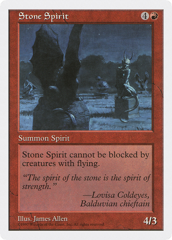 Stone Spirit (5ed)