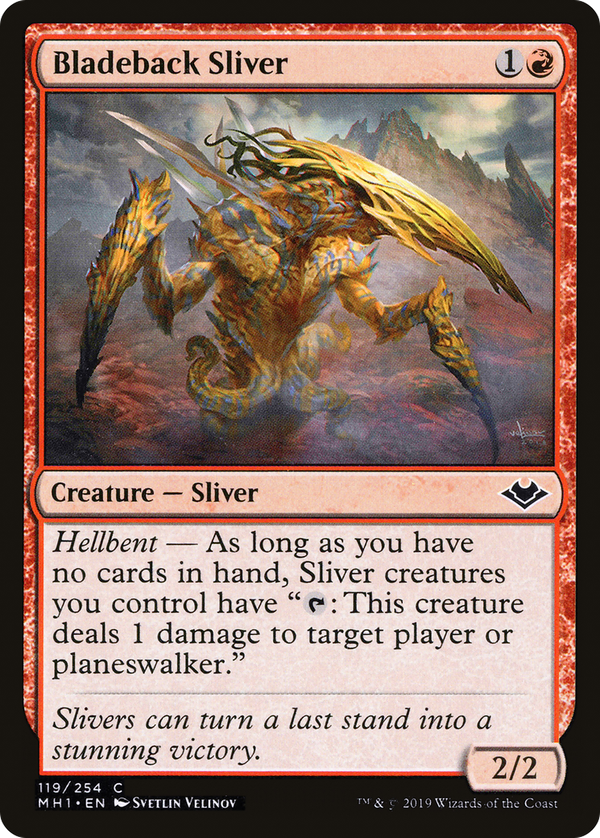 Bladeback Sliver (mh1)