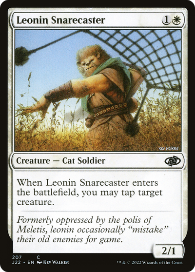 Leonin Snarecaster
