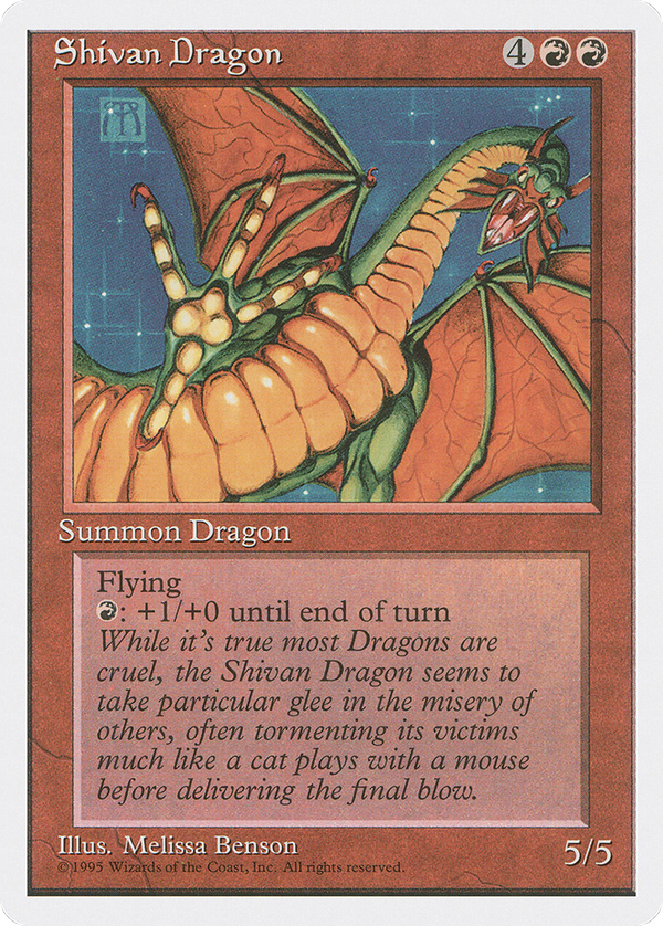 Shivan Dragon (4ed)