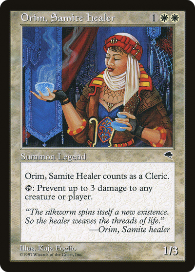 Orim, Samite Healer