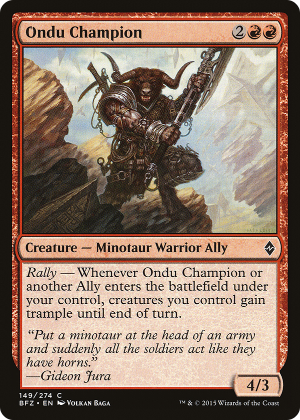 Ondu Champion (bfz)